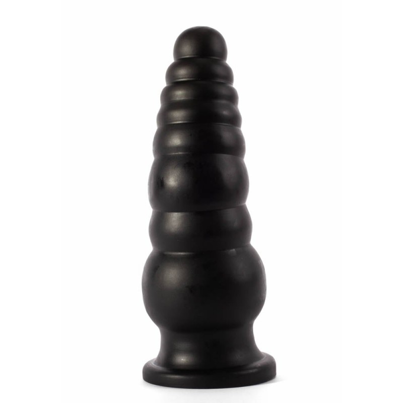 X-MEN Extra Large crni analni plag od PVC-a II — 25,4 cm, prečnik 9 cm — XMEN3005